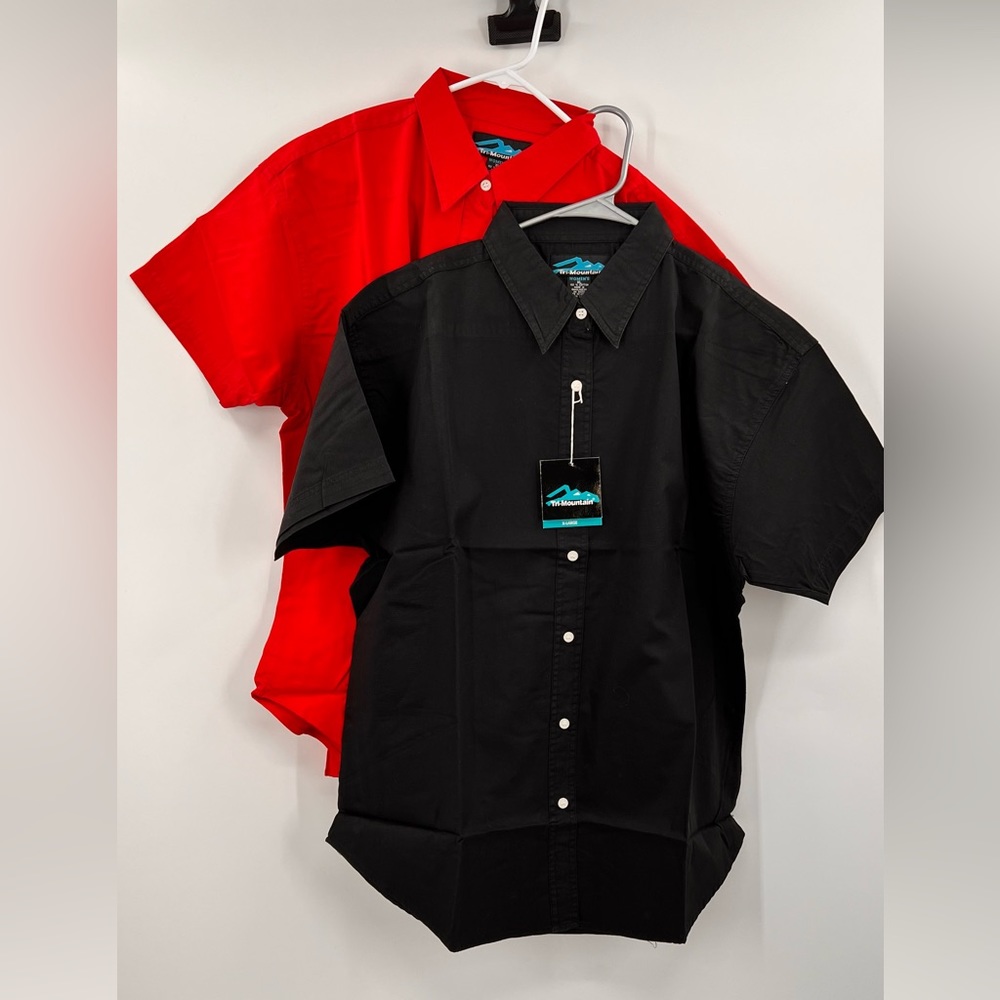 Tri- mountain shirts